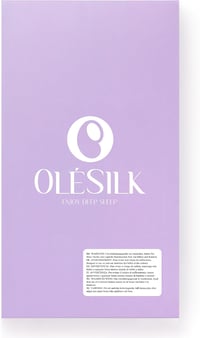OLESILK Rózsaszín Selyem Alvómaszk Állítható Pánttal - Luxus Szemtakaró Utazáshoz 14