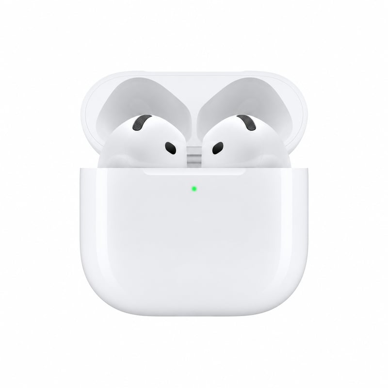 Bezdrôtové slúchadlá Apple AirPods 4 s aktívnym potlačením hluku, adaptívnym zvukom a nabíjacím puzdrom USB-C — nabíjací kábel (stav: pozri 2. obrázok)