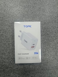 TOPK 20W PD 3.0 USB-C gyorstöltő 2 portos, fehér - Okostelefonokhoz és tabletekhez 9