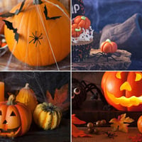 Ijesztő Halloween Pók Dekoráció Szett 60db - Otthoni, Kerti Kellék 7