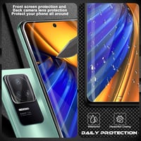 Xiaomi Poco F4 5G védőfólia szett - 6db, kijelzőre és kamerára, 9H keménység 11