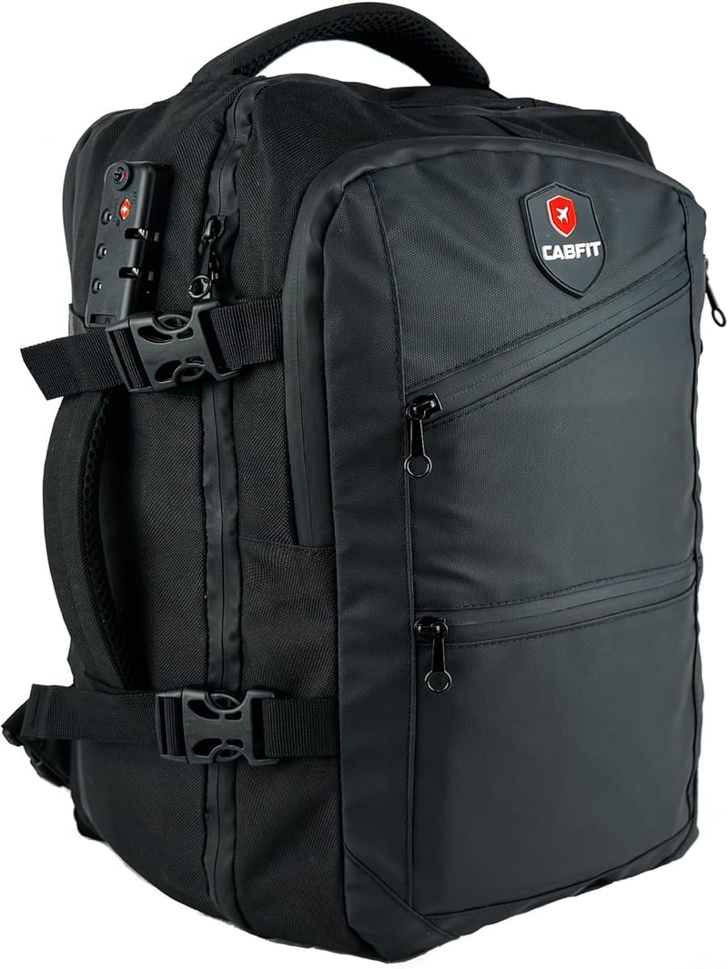 CabFit Nomad Utazási Hátizsák 40x20x25cm Ryanair Vueling Easyjet USB Port Vízálló