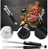 Cabilock BBQ Grillezés Szett Digitális Hőmérővel és Csipesszel 8