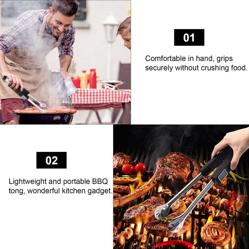 Cabilock BBQ Grillezés Szett Digitális Hőmérővel és Csipesszel