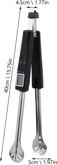 Cabilock BBQ Grillezés Szett Digitális Hőmérővel és Csipesszel 5