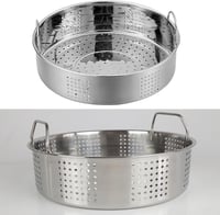 Cabilock rozsdamentes gőzöslábas 21 cm zöldség halételhez 4