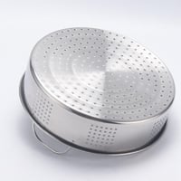 Cabilock rozsdamentes gőzöslábas 21 cm zöldség halételhez 5