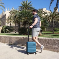 Cabin Max Anode kemény bőrönd 4 kerekű kombinációs zárral 2