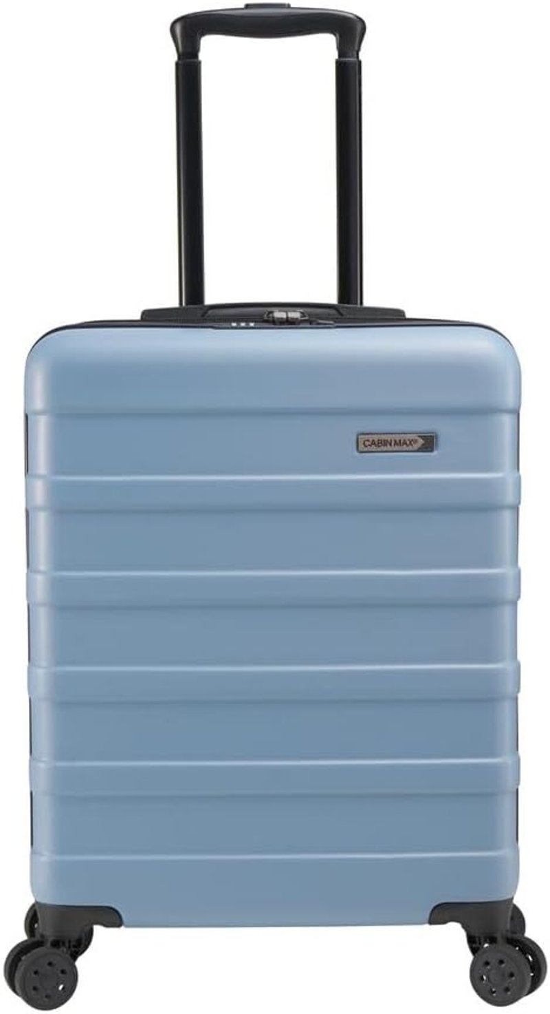 Cabin Max Anode Könnyű Kemény Héjú Bőrönd - 55x40x20 cm Kézipoggyász 4 Kerékkel és Kombinációs Zárral, Fapados Légitársaságokkal Kompatibili