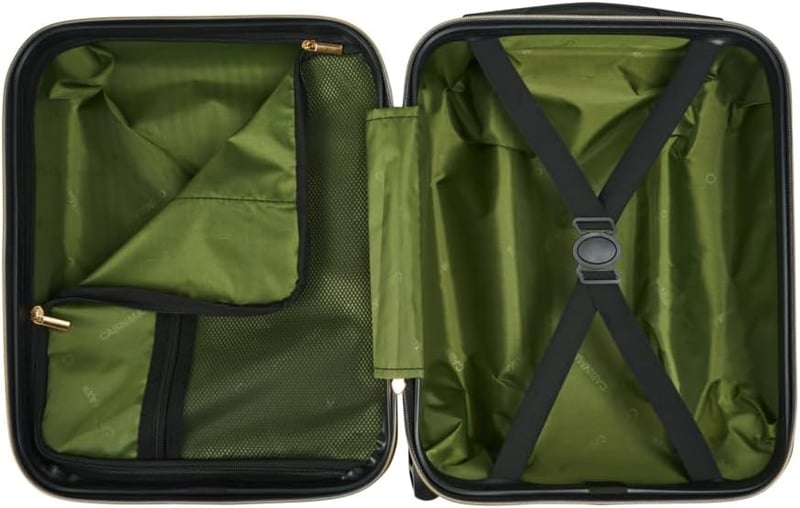 Cabin Max Anode Wizz Air Easyjet Fedélzeti Bőrönd 24L Inca Zöld 40x30x20cm
