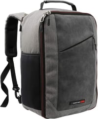 Cabin Max Kézipoggyász Hátizsák 40x20x25 cm Ryanair Wizz Air EasyJet Utazási Táska Manhattan 20L Fekete 1