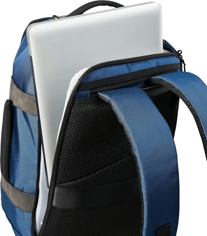 Cabin Max Manhattan Kézipoggyász Hátizsák 40x20x25cm USB Porttal - Ryanair, Wizzair, Easyjet Kompatibilis Utazótáska 20L Kék