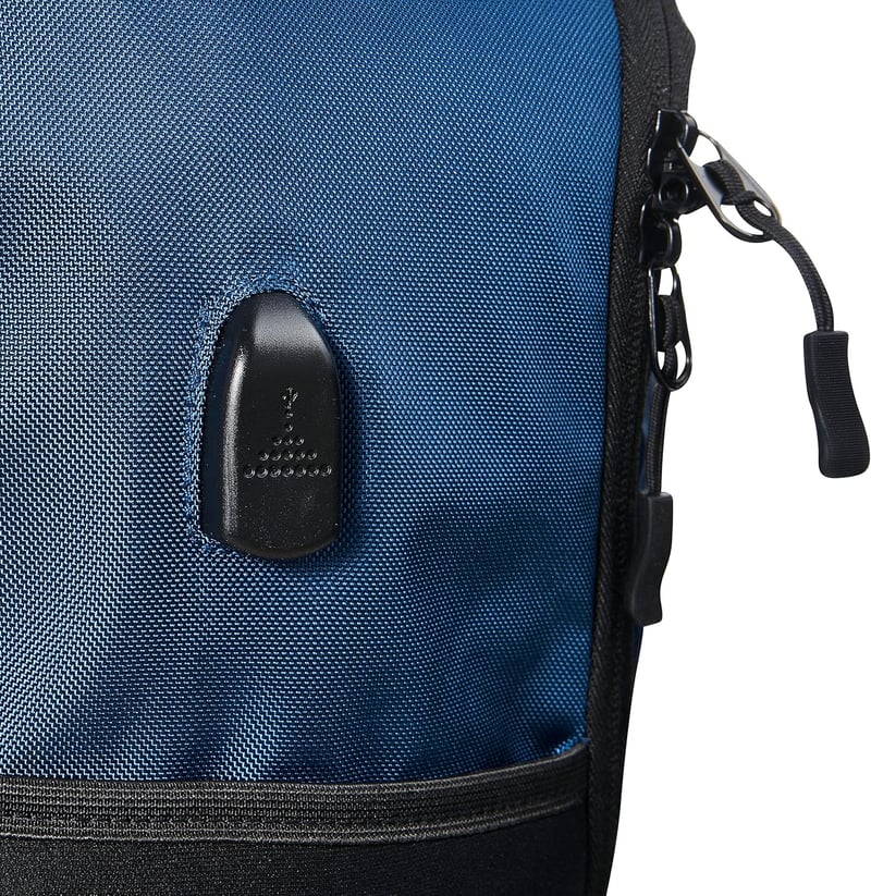 Cabin Max Manhattan Kézipoggyász Hátizsák 40x20x25cm USB Porttal - Ryanair, Wizzair, Easyjet Kompatibilis Utazótáska 20L Kék