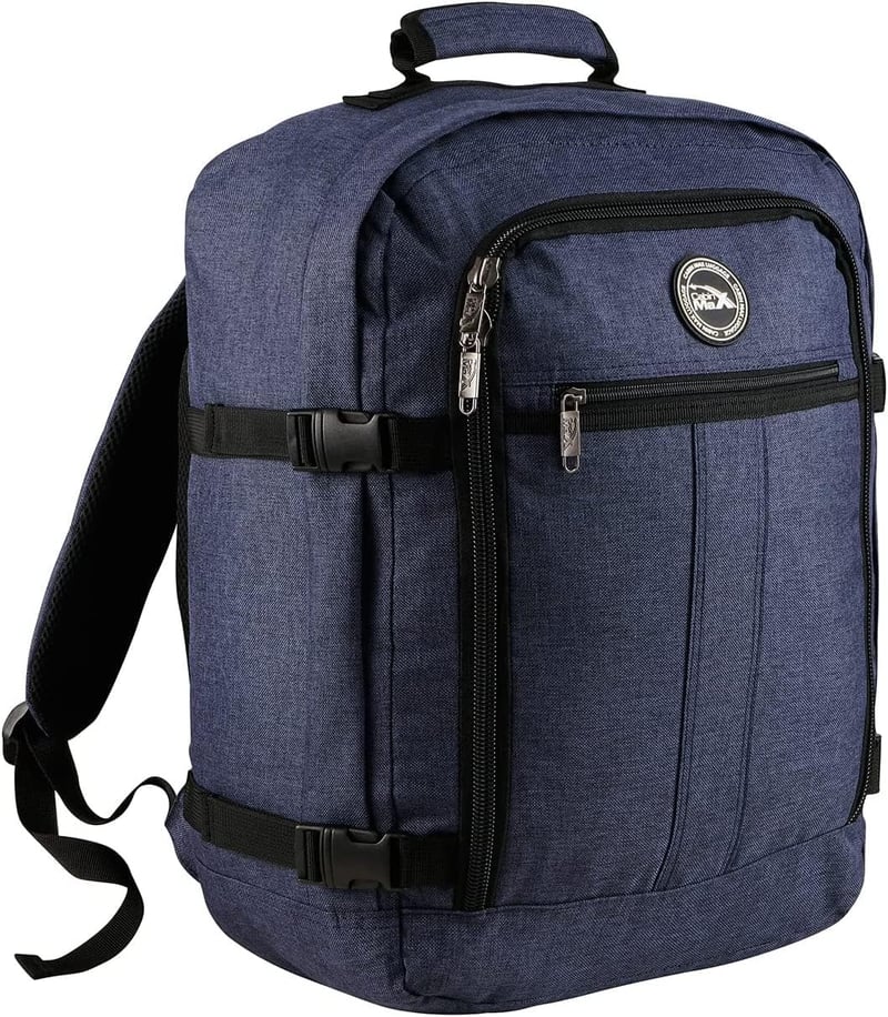Kabínový batoh Cabin Max Metz 24L 40x30x20 cm – Cestovná taška pre lety EasyJet, Ryanair, Wizz Air s kompresnými popruhmi