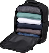 Cabin Max Metz Hátizsák 40x30x20 cm - Kézipoggyász Repülőgépre, Utazótáska Wizz Air és Eurowings Kompatibilis, Újrahasznosított RPET Anyagbó 6