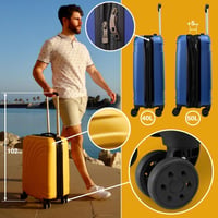 Cabin Max Velocity 55x40x20 cm Bővíthető Fedélzeti Bőrönd Ryanair Easyjet Lufthansa 4