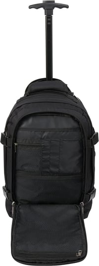 CabinMax Metz kabinska torba ručna prtljaga za EasyJet, Ryanair i Wizz Air letove - reciklirani poliester, kompresijske trake - 40x20x25 cm, Hybride 7