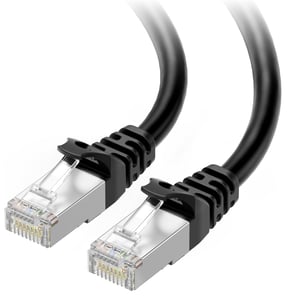Sieťový kábel Cable Matters 160012-BLK-3x5 – čierny, vysokorýchlostný prenos dát, spoľahlivé pripojenie pre domáce aj kancelárske použitie