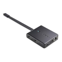Docking station USB-C Cable Matters, hub cu 3 monitoare 4K, DisplayPort, Ethernet, 100W 1