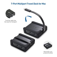 Docking station USB-C Cable Matters, hub cu 3 monitoare 4K, DisplayPort, Ethernet, 100W 6