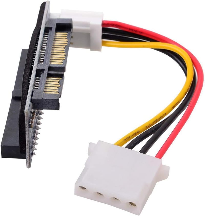 cablecc IDE/PATA 40 Pin SATA Adapter Konverter 3.5" Merevlemezhez
