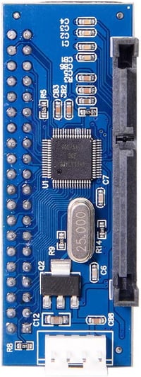 cablecc IDE/PATA 40 Pin SATA Adapter Konverter 3.5" Merevlemezhez 4