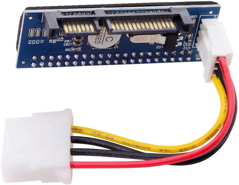 cablecc IDE/PATA 40 Pin SATA Adapter Konverter 3.5" Merevlemezhez