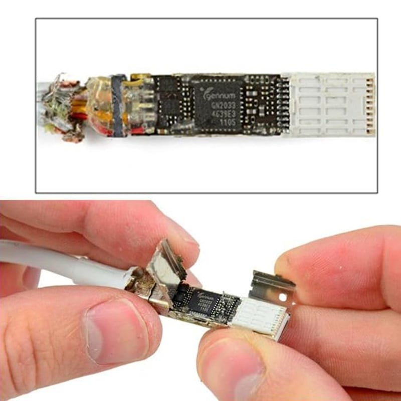 Cablecc Thunderbolt Adatkábel MacBook 2013-2015 Modellekhez - 2m Fehér - 20Gbps Nagysebességű Videó/Adat Átvitel - iMac Kijelző Kompatibilis