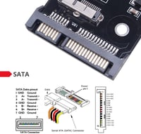 Cablecc USB 3.0 SATA adapter MacBook Air 2010-2011 A1369 A1370 merevlemez csatlakozó 8