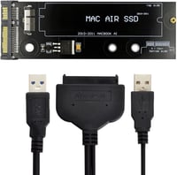 Cablecc USB 3.0 SATA adapter MacBook Air 2010-2011 A1369 A1370 merevlemez csatlakozó 1