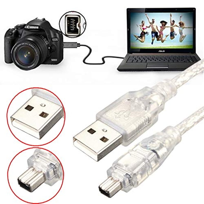 Cablecc USB - Firewire IEEE 1394 4 Pin adapter kábel SONY DV kamerához
