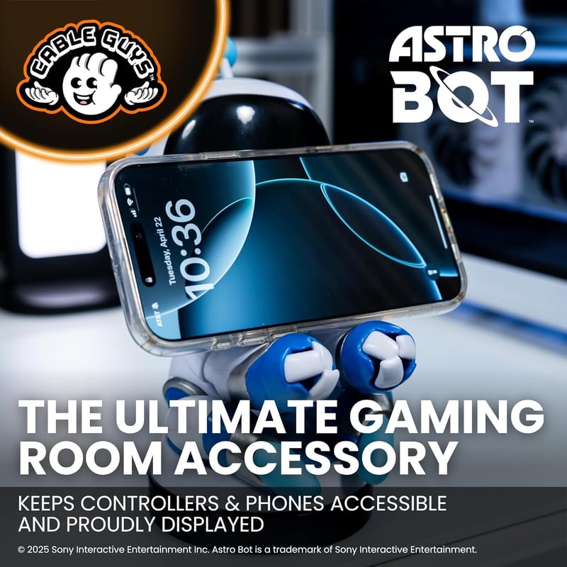 Cableguys Astro Bot Controller Tartó és Telefon Állvány - Xbox PlayStation Kompatibilis