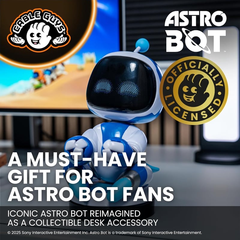 Cableguys Astro Bot Controller Tartó és Telefon Állvány - Xbox PlayStation Kompatibilis