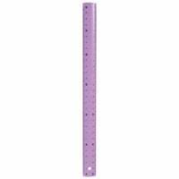 Riglă incasabilă Maped Study 30 cm - Varianta de culoare mov 1