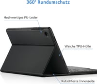 CACOE Billentyűzetes Tok Samsung Tab A9 Plus 11" (2023) Tablethez - Vezeték Nélküli, Érintőpados, 7 Színű Háttérvilágítással, Fekete

AI: I' 8