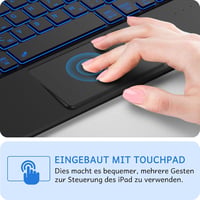 CACOE Billentyűzetes Tok Samsung Tab A9 Plus 11" (2023) Tablethez - Vezeték Nélküli, Érintőpados, 7 Színű Háttérvilágítással, Fekete

AI: I' 4