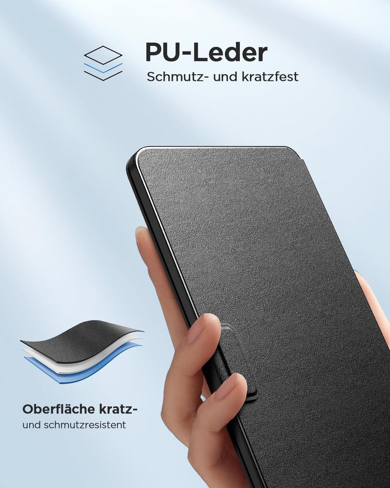 CACOE Bluetooth Billentyűzet Állvánnyal Tablethez, Hordozható Összecsukható
