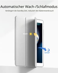 Husă CACOE pentru iPad generația 9 / 8 / 7, cu protecție pentru ecran, 10,2 inchi (2021/2020/2019) - husă de protecție pentru tabletă 3
