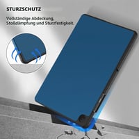 Obal na tablet CACOE pre Samsung Galaxy Tab A9+ / A11+ 11" s ochrannou fóliou na displej – ochranné puzdro na tablet 4