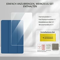 Obal na tablet CACOE pre Samsung Galaxy Tab A9+ / A11+ 11" s ochrannou fóliou na displej – ochranné puzdro na tablet 8