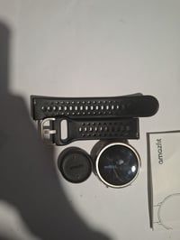 Ceas inteligent Amazfit Active 2 44 mm, curea din silicon negru, navigație GPS, peste 160 de moduri sport, autonomie baterie 10 zile, monitorizare somn, rezistent la apă, Android și 5