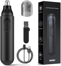 WENIVO Újratölthető Orr- és Fülszőrnyíró, IPX7 Vízálló Szemöldök és Arc Trimmelő, USB-C Töltés, 9000 RPM Motor, Férfiaknak és Nőknek 1