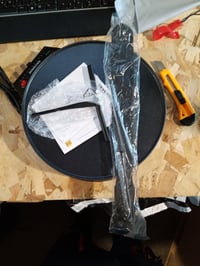 Aparat de clătite SEVERIN CM 2198 cu plită XXL de 30 cm, 1000 W, Negru — fără spatula din plastic în locul celei din lemn (stare: vezi a 2-a imagine) 2