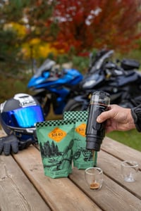 Caffe2go Presso XI 110ml Hordozható Kávéfőző Kapszula és Őrölt Kávéhoz 5