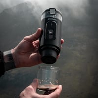 Caffe2go Presso XI 110ml Hordozható Kávéfőző Kapszula és Őrölt Kávéhoz 8