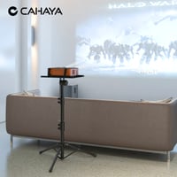 Stojan na projektor Cahaya CY0331-1, otočný o 180°, statív pre projektor, notebook, fotoaparát, nastaviteľná výška 66-131 cm, multifunkčný 7