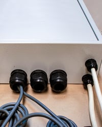 Caianwin 50 db kábelvezető szett IP68 PG7-PG16 fekete vízálló 6