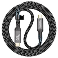 CAKOBLE USB-C kábel 2m 240W, 4K@60Hz, Thunderbolt 4/3 kompatibilis iPhone 15 MacBook Samsung 1