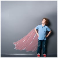 Folie tablă autoadezivă Calaisco 200x45 cm, suprafață pentru cretă, include 5 crete colorate, folie tablă școlară cu lipire pe perete 7