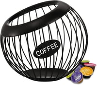 Callstick Kávékapszula és Espresso Tárolópolc Fém Kosárral 1